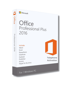 Microsoft Office Professional Plus 2016 Telephone Activation